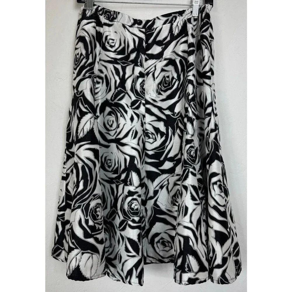 Drapers & Damons Black & White 2pc Set Women's 12